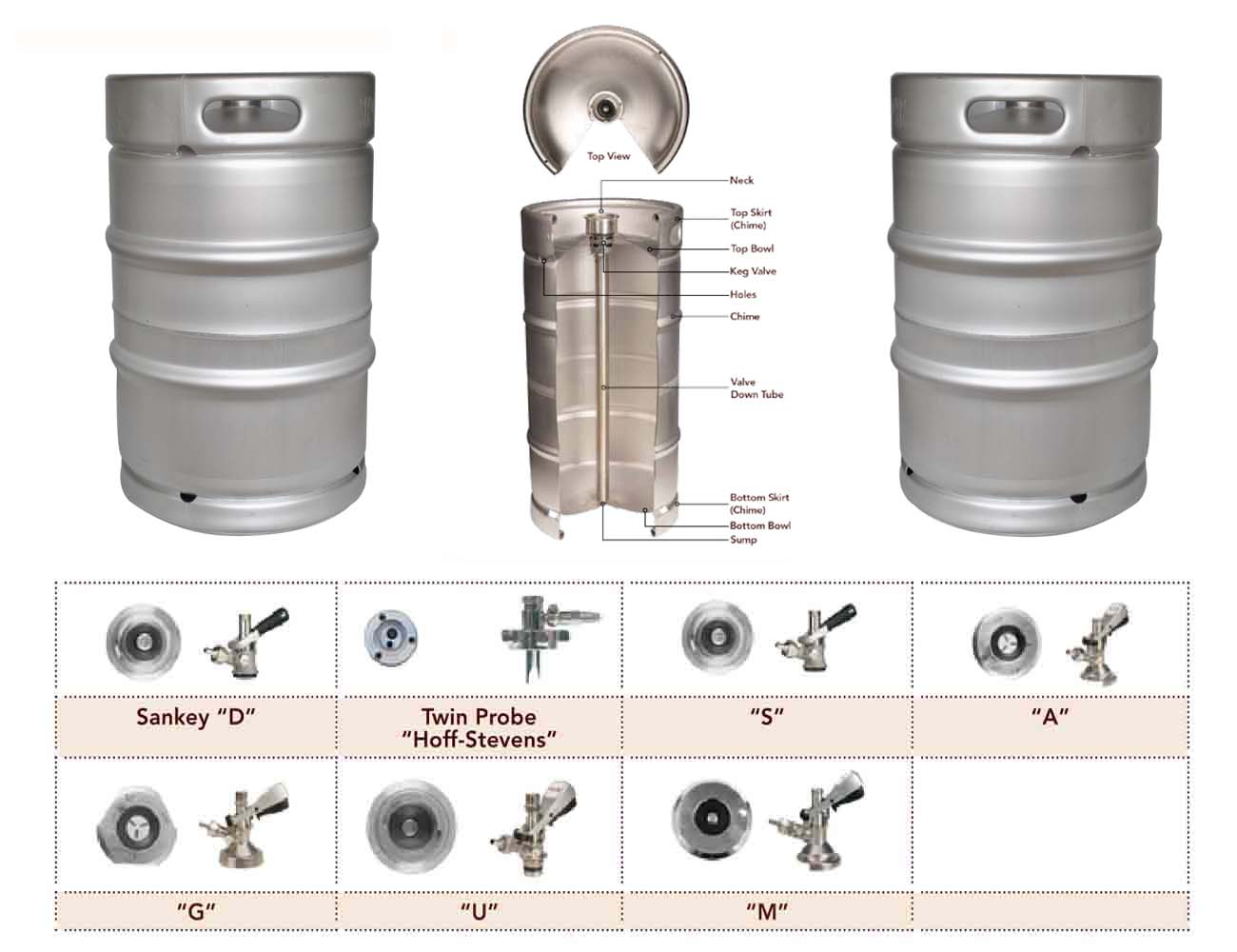 50L Beer keg